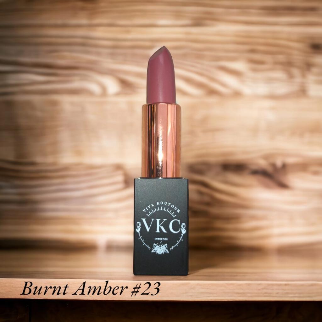 Burnt Amber Luxury Long-Lasting & Hydrating High-Shine Lipstick
