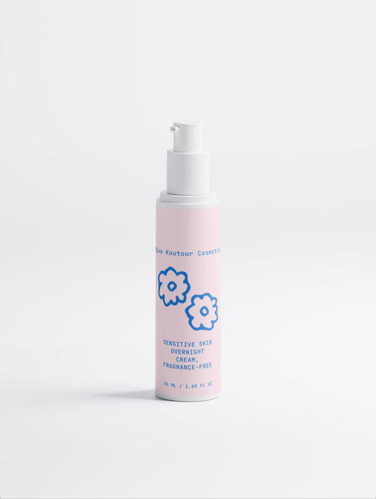 Sensitive Skin Overnight Cream, Fragrance-Free