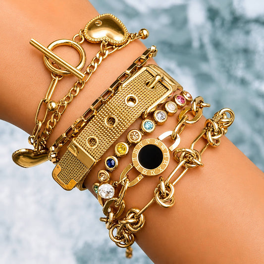 Roman Charm Bracelet