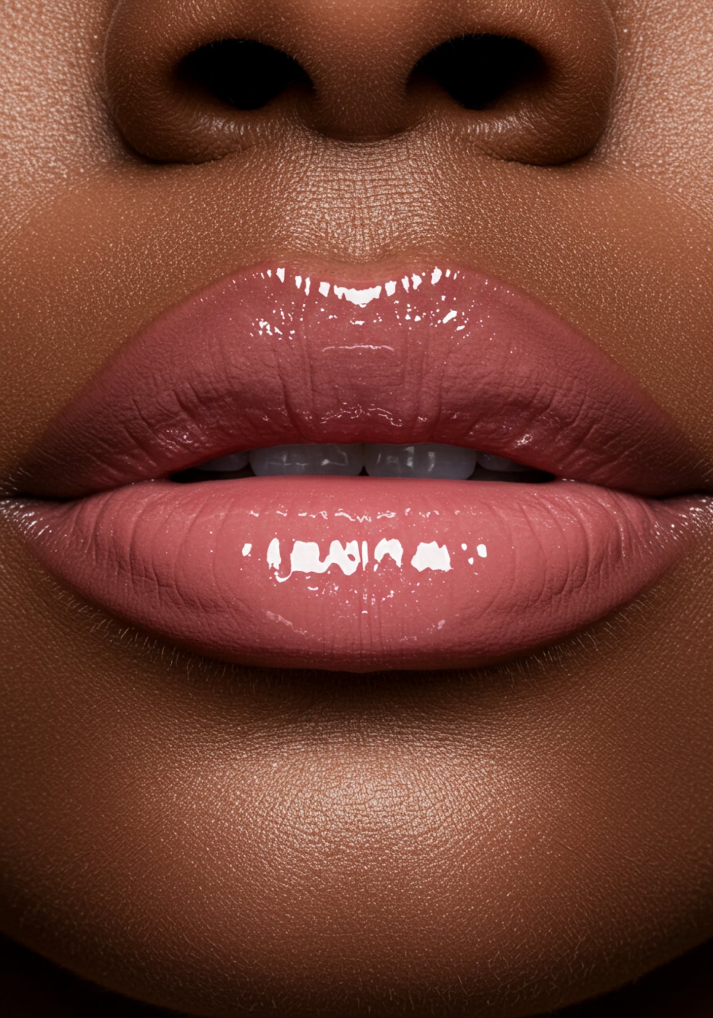 Strike Out Gloss Lip Gloss, Pinkish-Nude - Viva Koutour Cosmetics