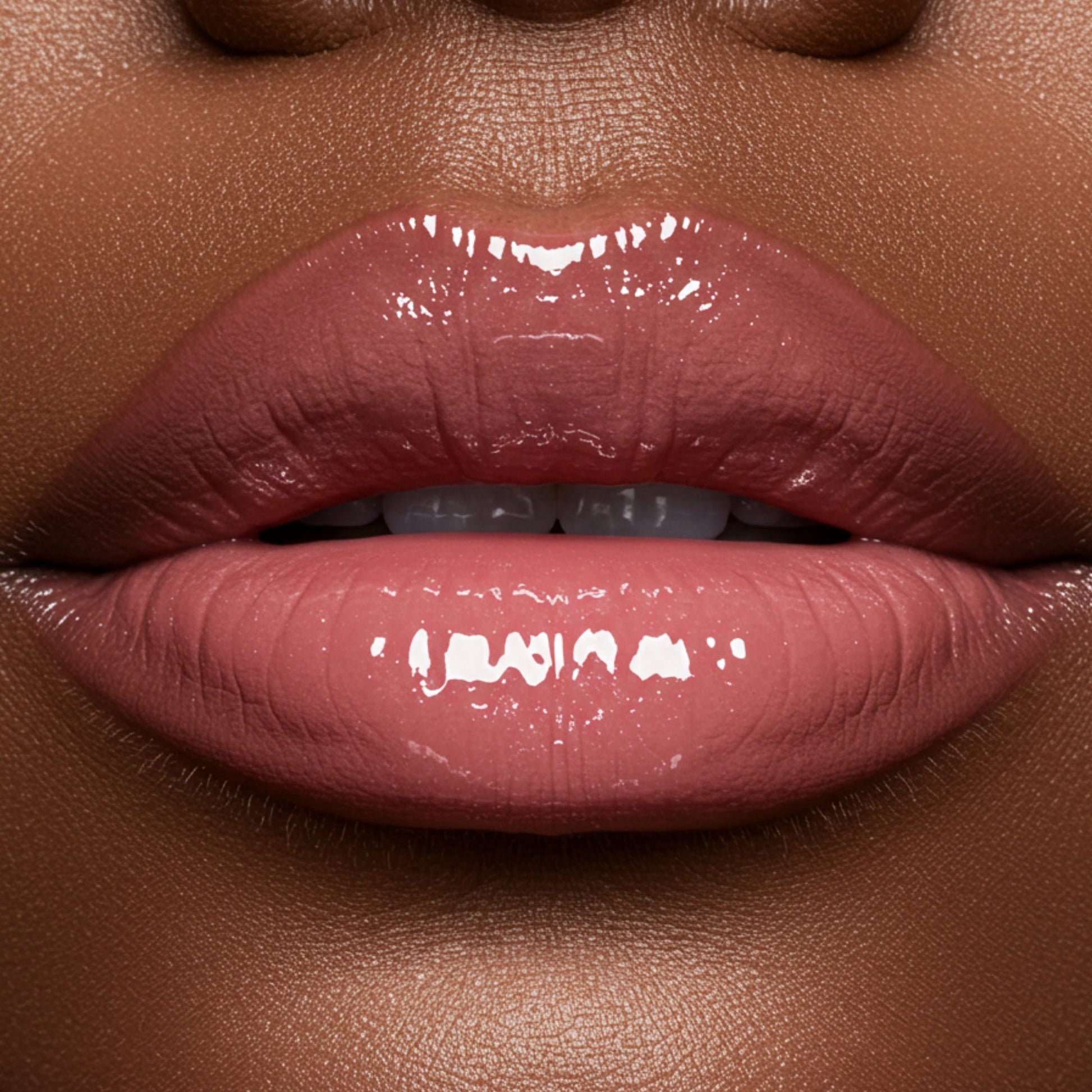 Strike Out Gloss Lip Gloss, Pinkish-Nude - Viva Koutour Cosmetics