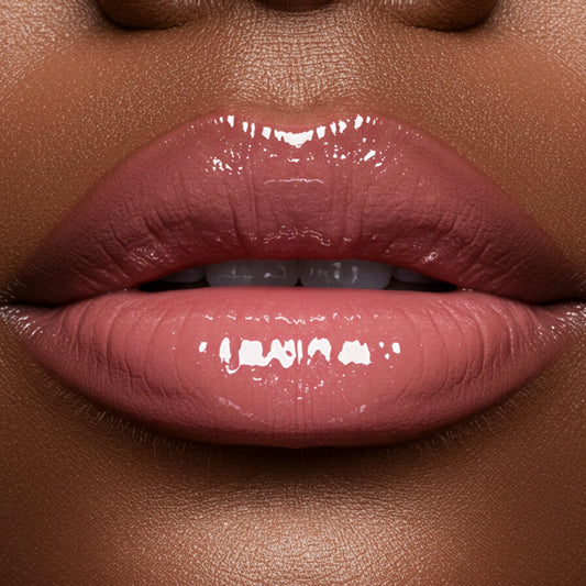 Strike Out Gloss Lip Gloss, Pinkish-Nude - Viva Koutour Cosmetics