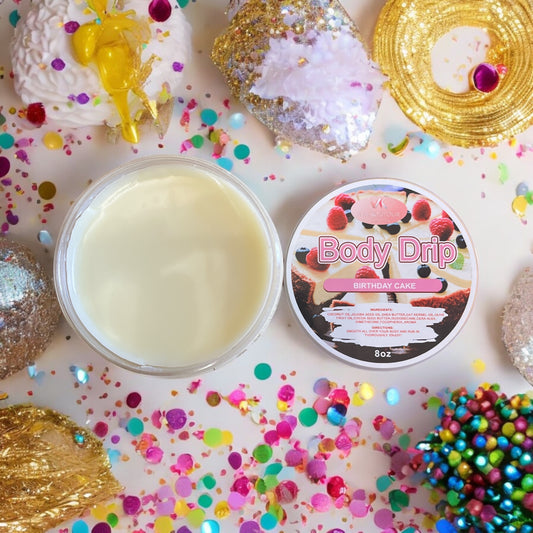 Body Drip Birthday Cake - Viva Koutour Cosmetics