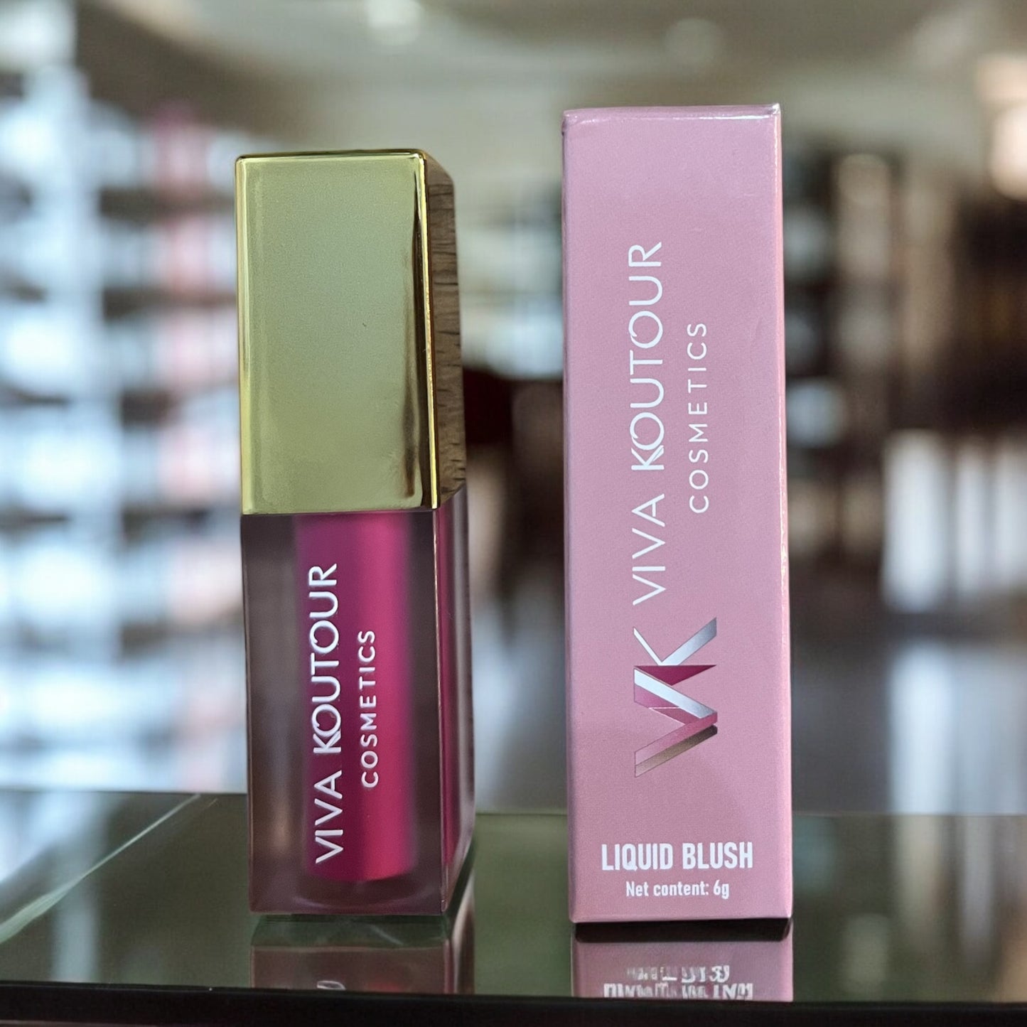 Berry Kiss Liquid Blush #6 - Viva Koutour Cosmetics