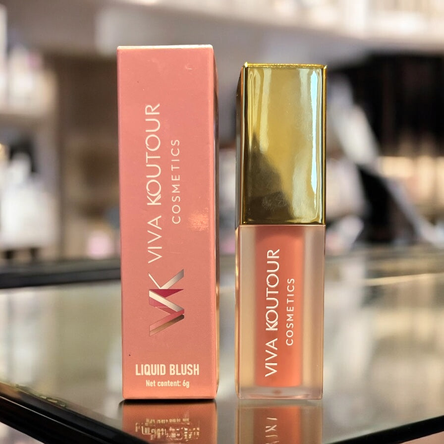 Barely There Glow Liquid Blush #4 - Viva Koutour Cosmetics