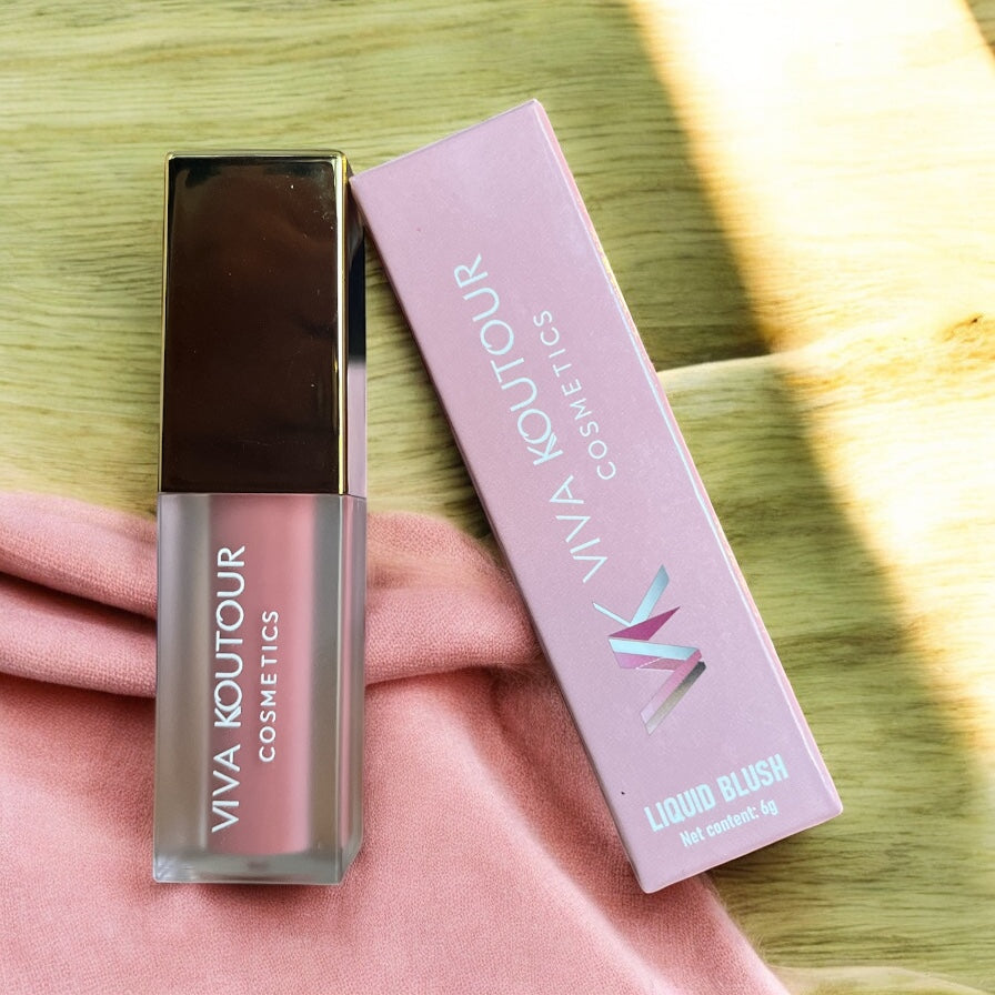 Barely There Glow Liquid Blush #4 - Viva Koutour Cosmetics
