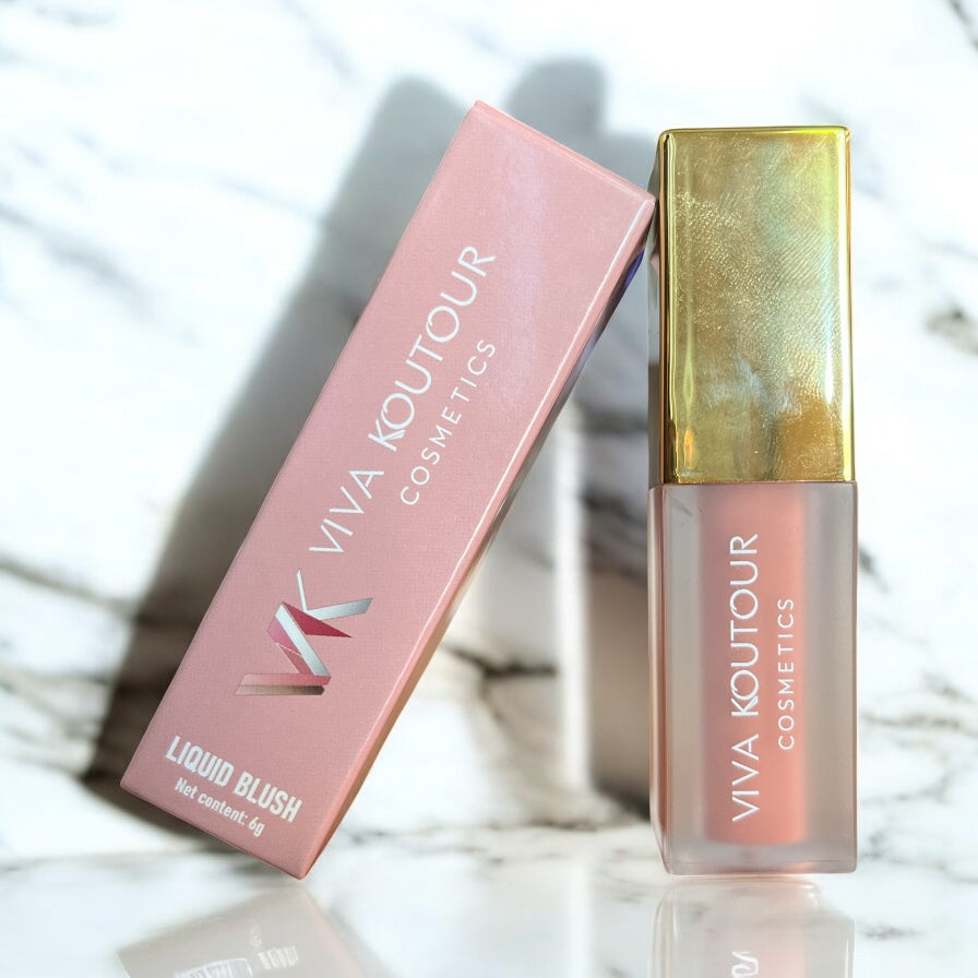 Lush Peach Liquid Blush #3 - Viva Koutour Cosmetics
