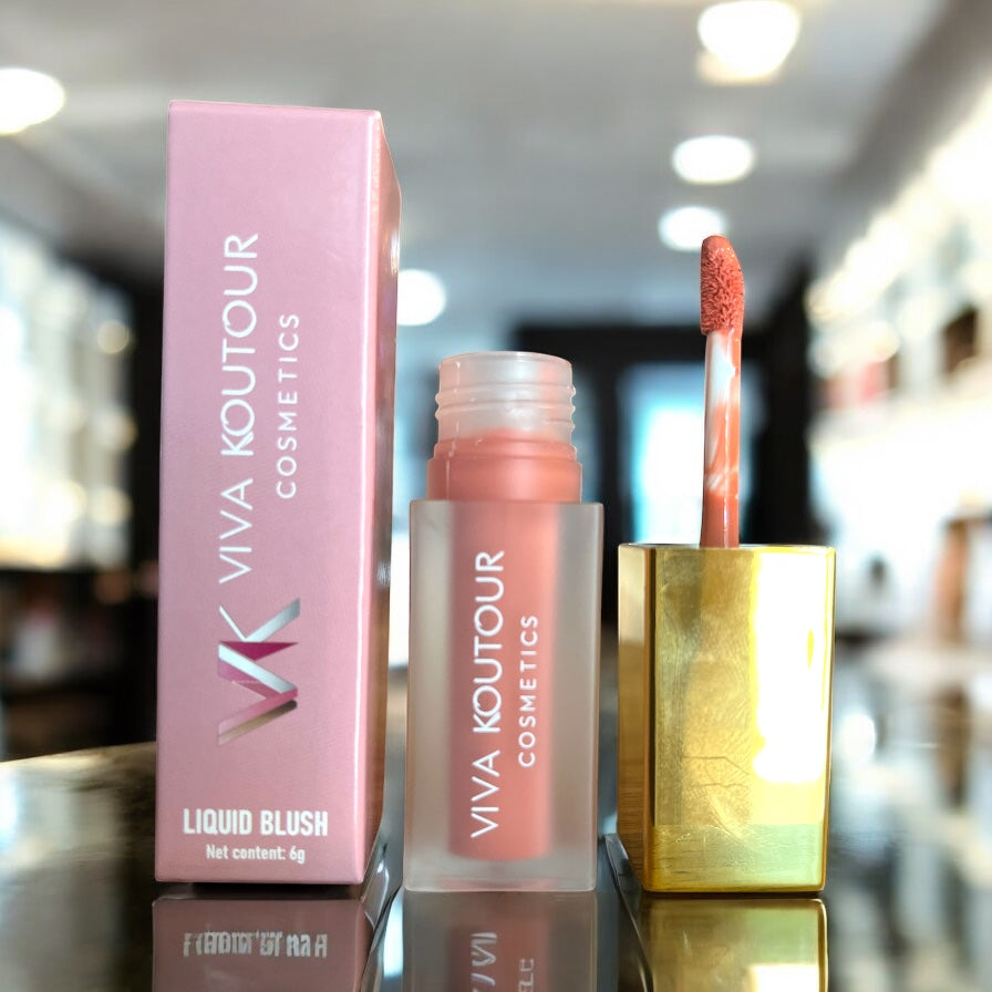 Lush Peach Liquid Blush #3 - Viva Koutour Cosmetics