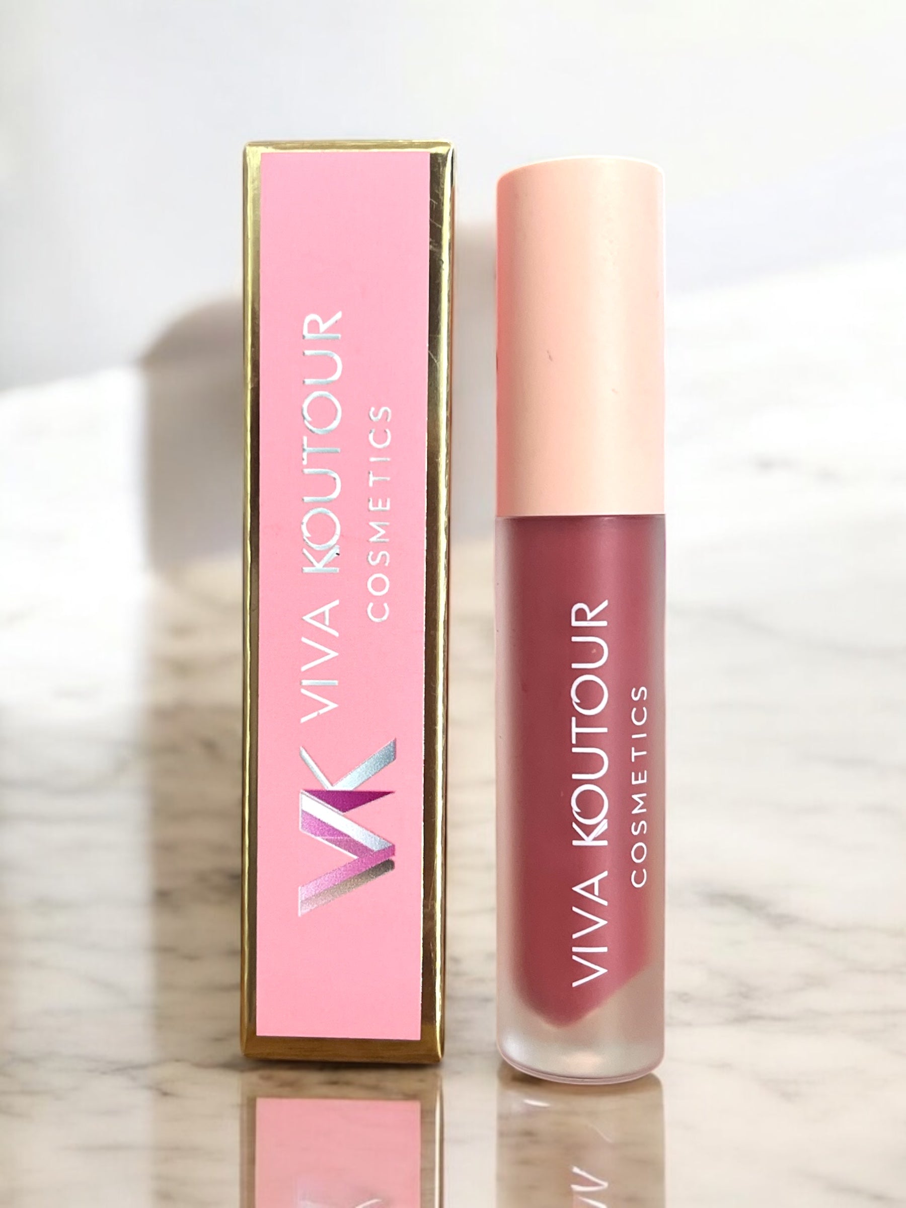 Into Deep Pinkish-Burgundy Lip Gloss - Viva Koutour Cosmetics