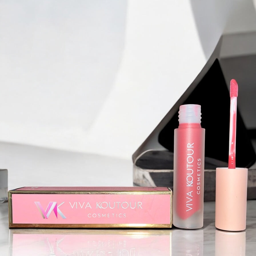 Into Deep Pinkish-Burgundy Lip Gloss - Viva Koutour Cosmetics