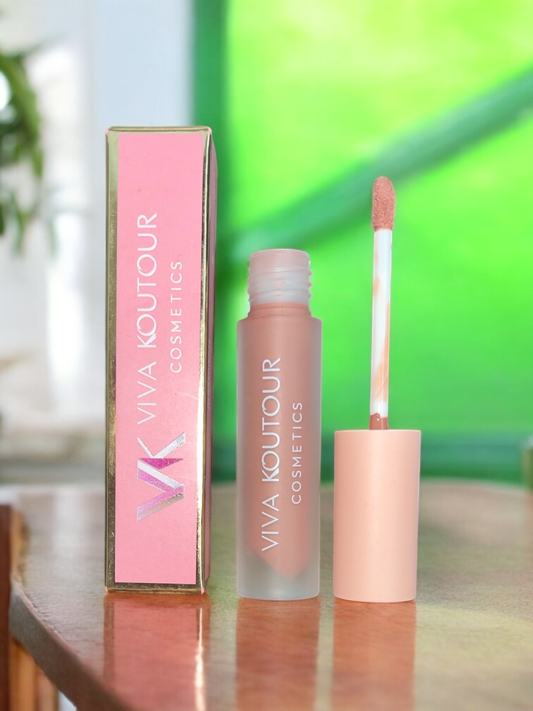 Bombshell Me Versatile Nude Lip Gloss - Viva Koutour Cosmetics