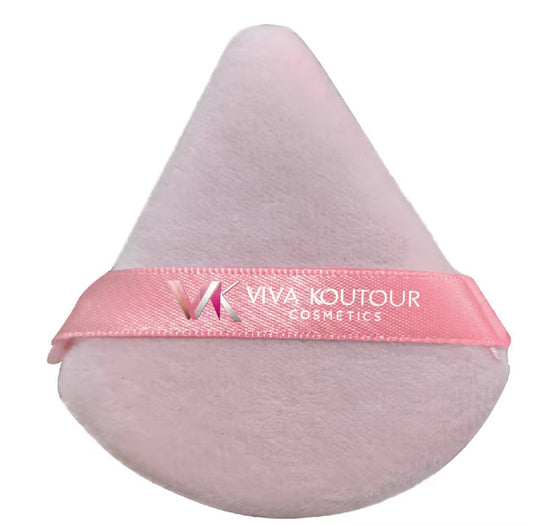 Plush Perfection Powder Puff by Viva Koutour Cosmetics – ultra-soft velour setting puff