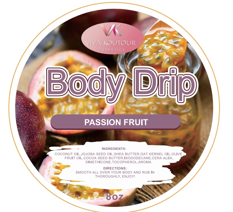 Body Drip Passion Fruit - Viva Koutour Cosmetics