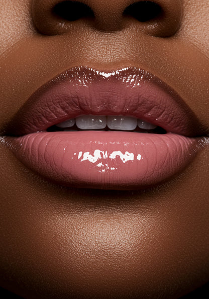 Strike Out Gloss Lip Gloss, Pinkish-Nude - Viva Koutour Cosmetics