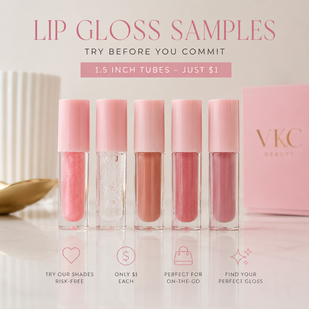 Mini Lip Gloss Sample