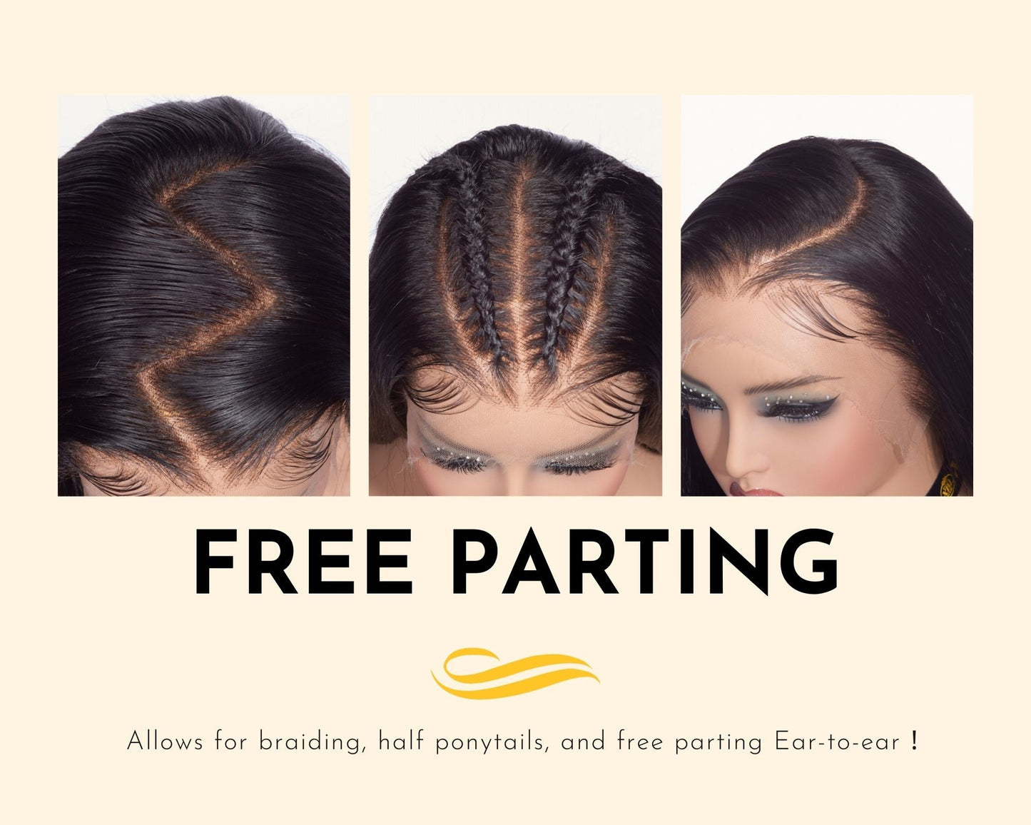 XBL Hair 3D Fitted Wig Body Wave 13x6 HD Lace Frontal Small Cap Fit Your Forehead Snugly Wig with Baby Hair