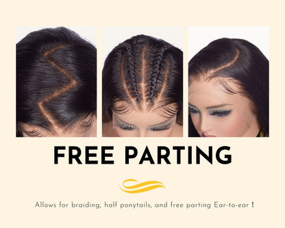 XBL Hair 3D Fitted Wig Body Wave 13x6 HD Lace Frontal Small Cap Fit Your Forehead Snugly Wig with Baby Hair