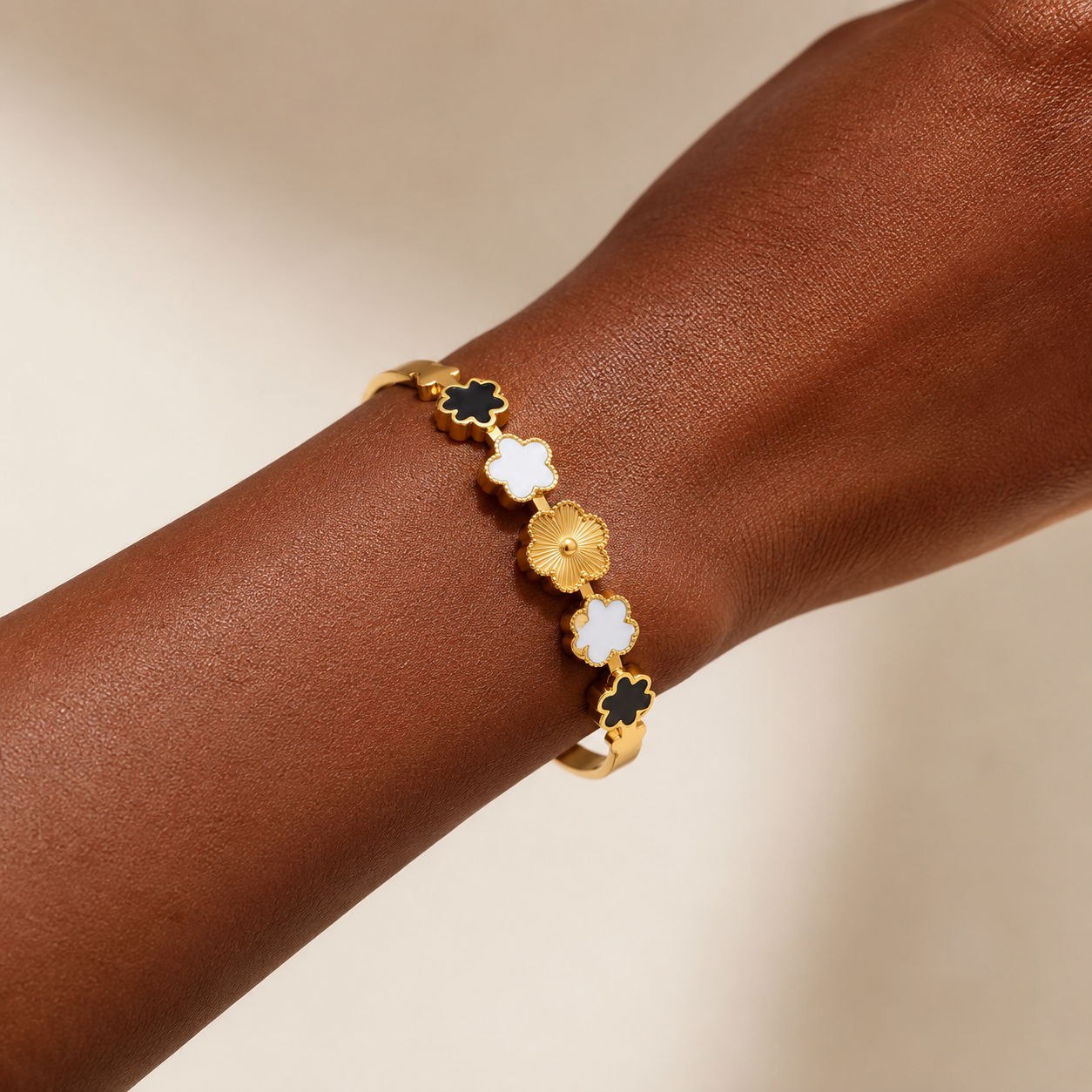 Flower Meadow Gold Bracelet