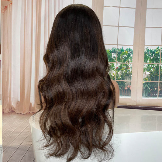 Professional Stylist Wig Nina A09 Colored Glueless Ready to Go Wig 5x5/13x4 HD Wig With Small Knots and Preplucked Hairline and Bleached Knots