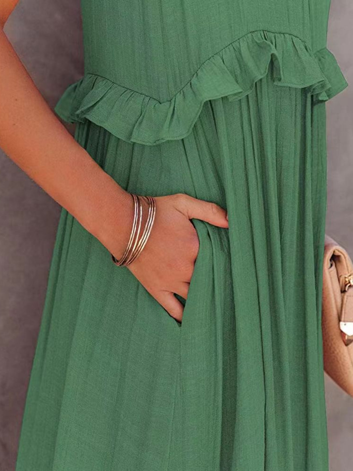 Ruffled Maxi Dress