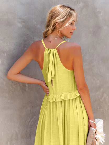 Ruffled Maxi Dress