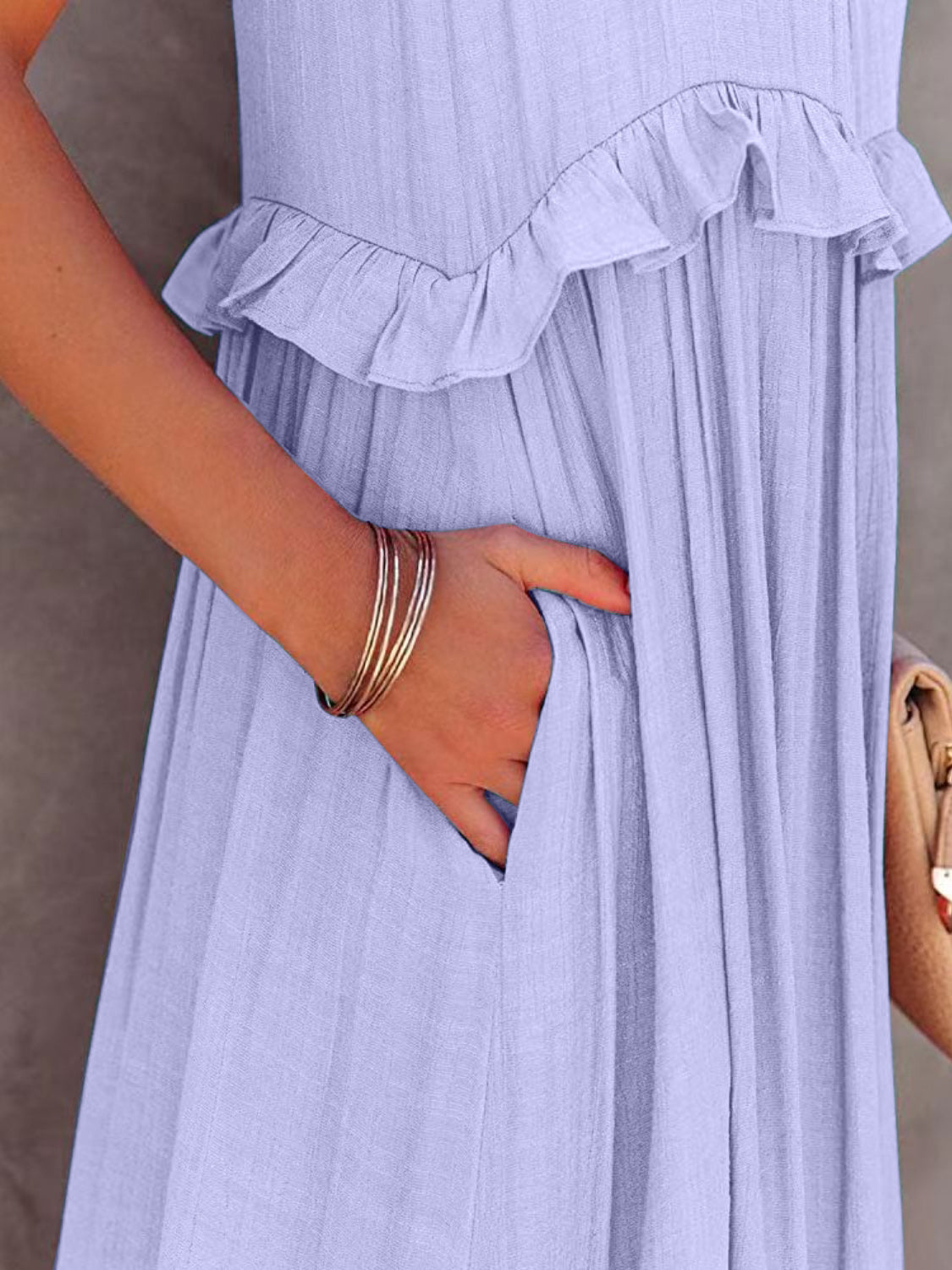 Ruffled Maxi Dress