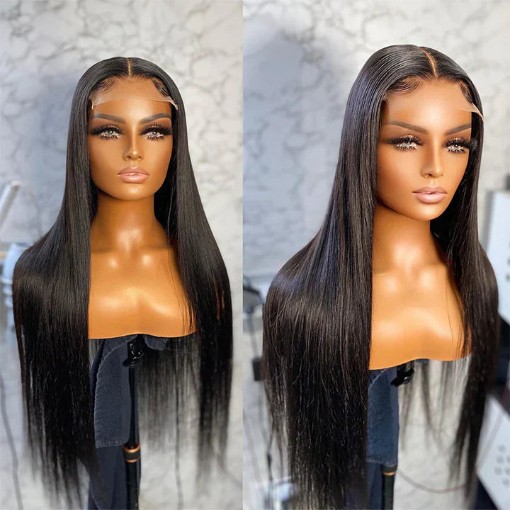 VKC STRAIGHT LACE CLOSURE GLUELESS WIG image 0