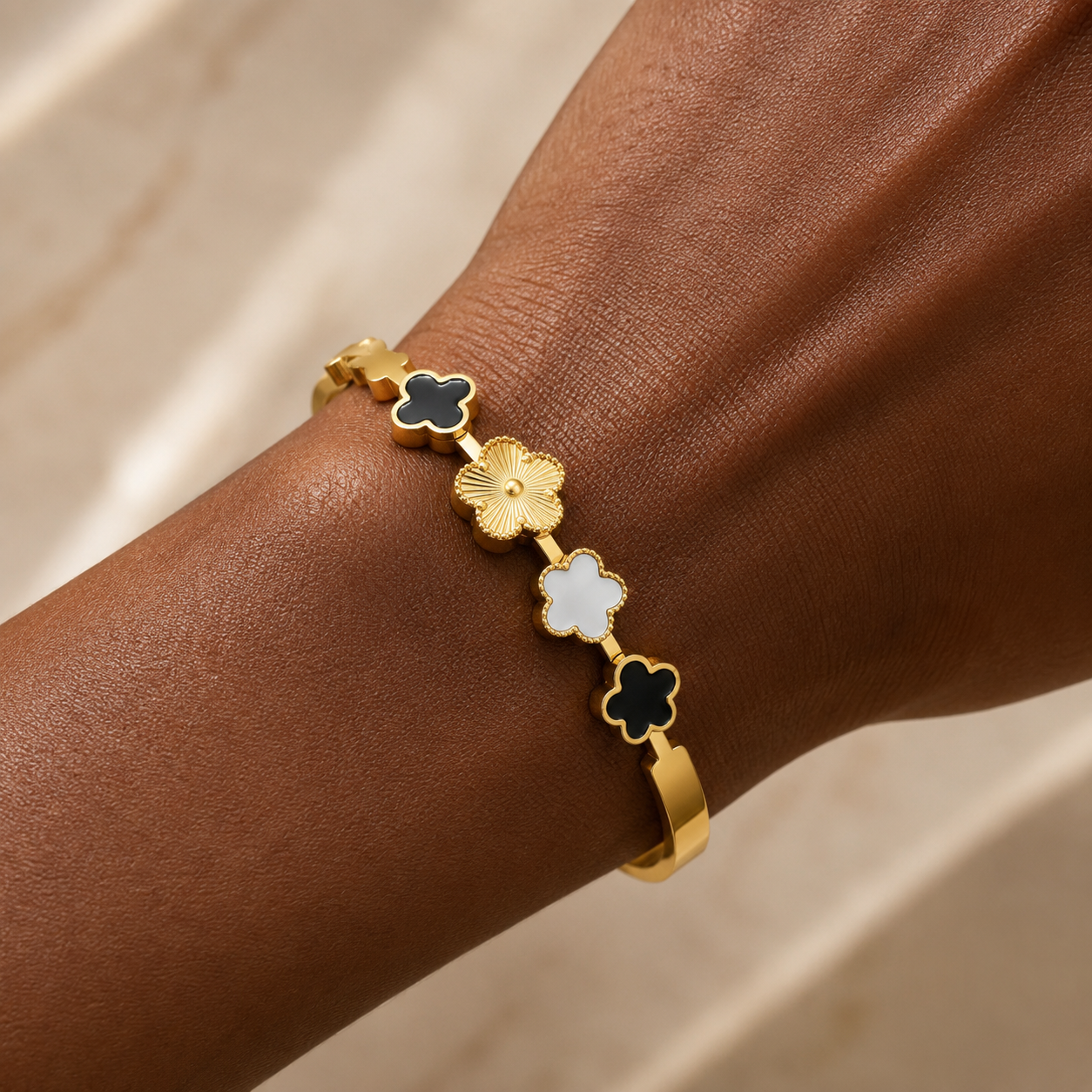 Flower Meadow Gold Bracelet