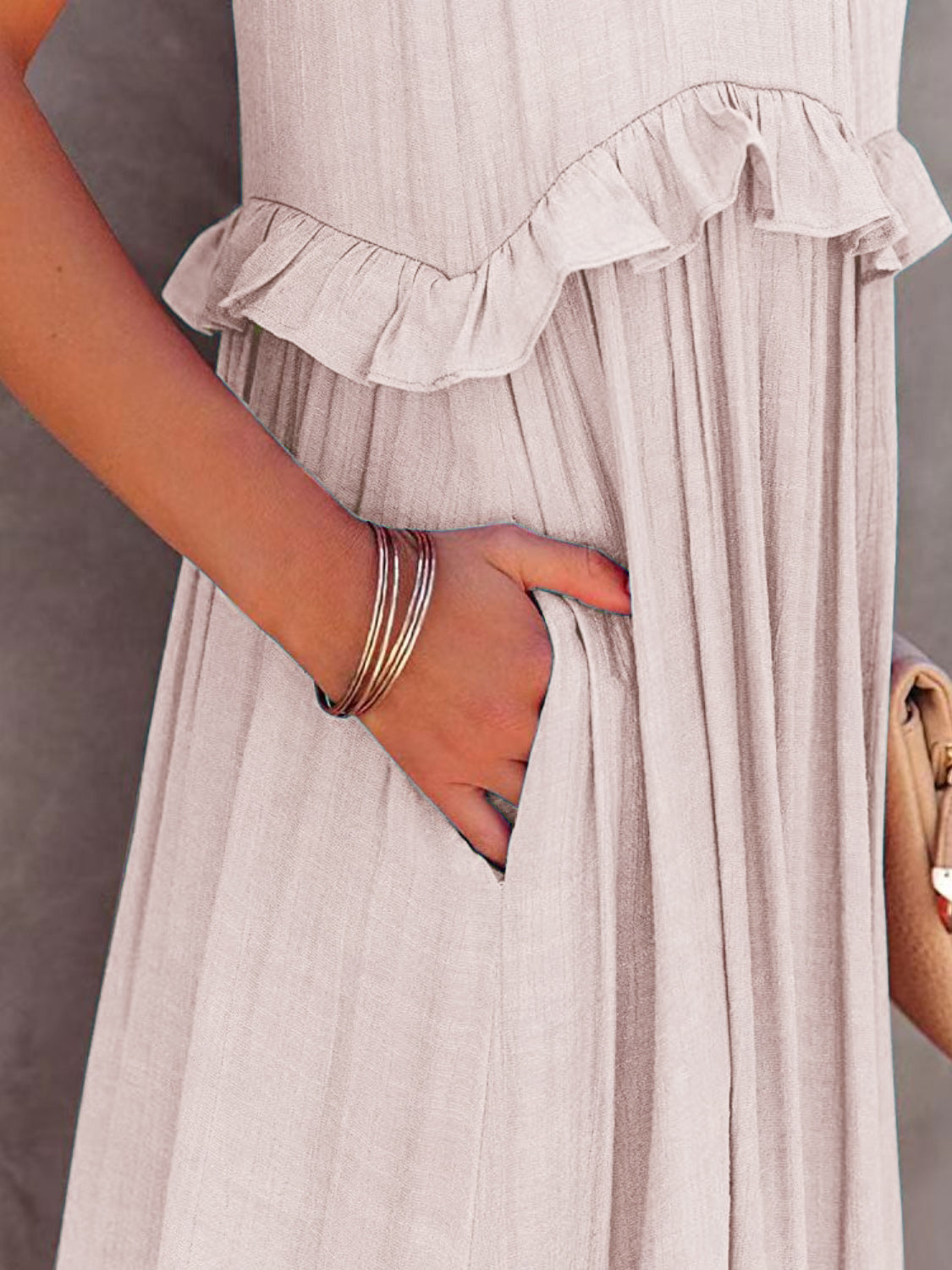 Ruffled Maxi Dress