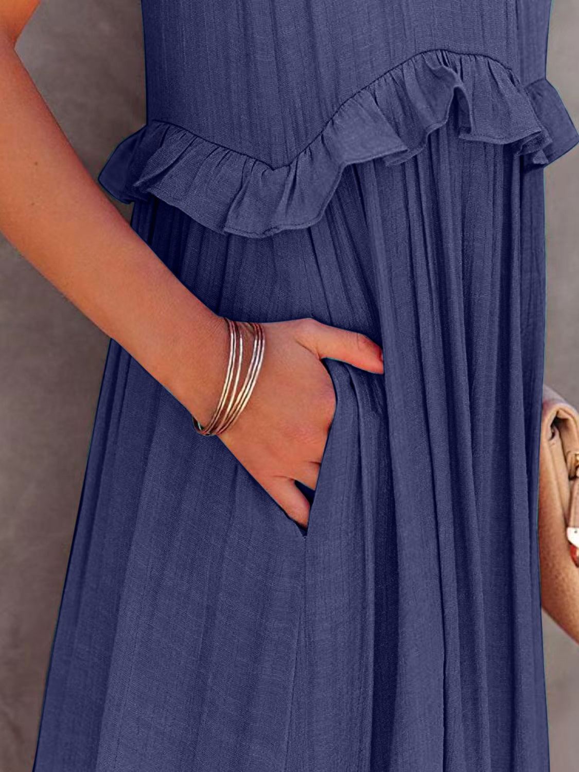 Ruffled Maxi Dress