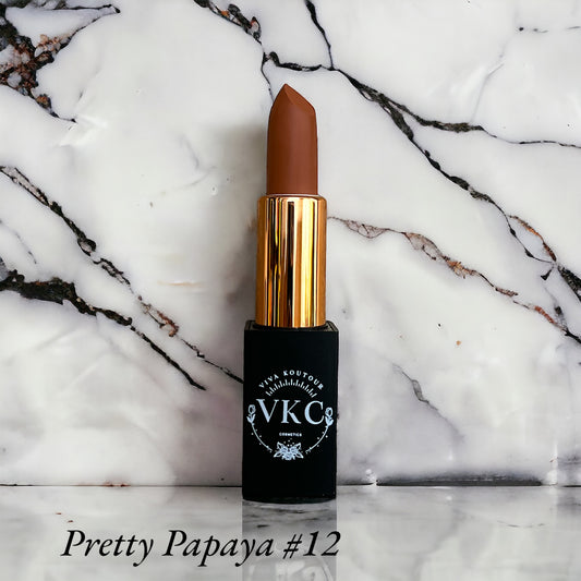 Pretty Papaya Cream Luxury Creamy & Hydrating Lipstick with Aloe, Nude