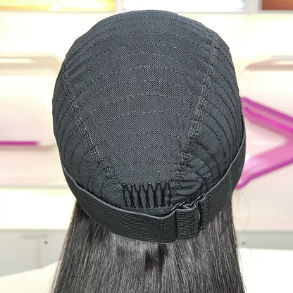 Glueless 5x5 HD Closure Wig Pineapple Wave with Bleached Knots