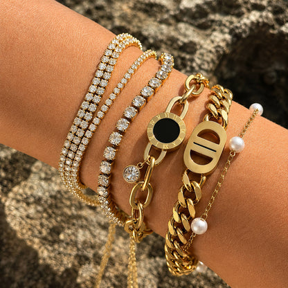 Doll Spark Tennis Bracelet ✨
