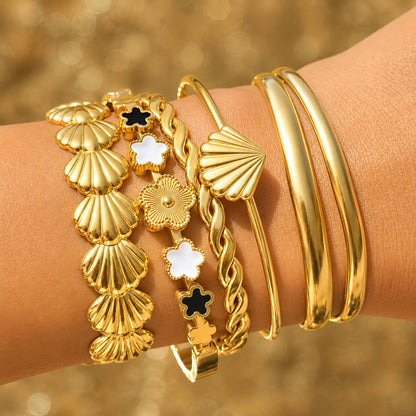 Flower Meadow Gold Bracelet