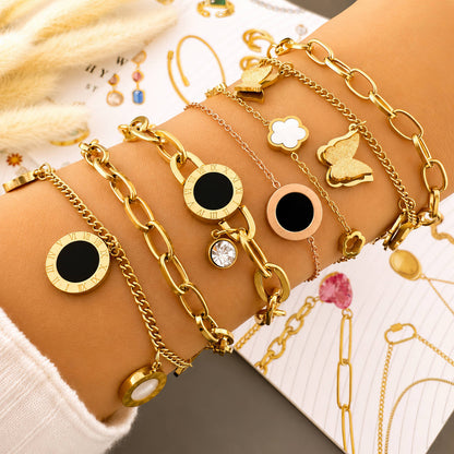 Roman Charm Bracelet ✨