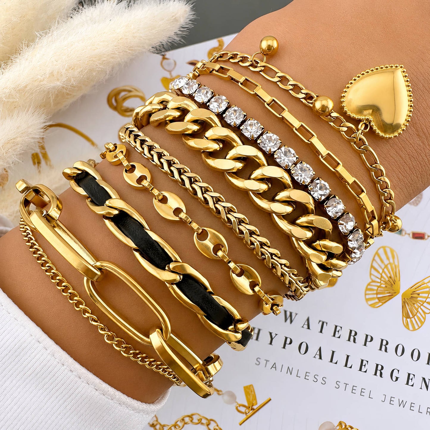 Heart Drop Bracelet