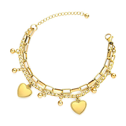 Heart Drop Bracelet
