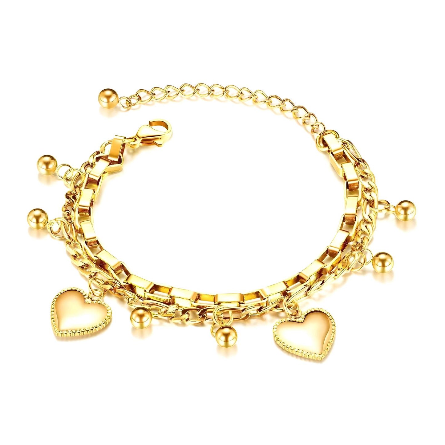 Heart Drop Bracelet
