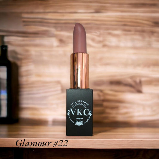 Glamour Girl Cream Luxury Lipstick, Nudeish Brown, Mini