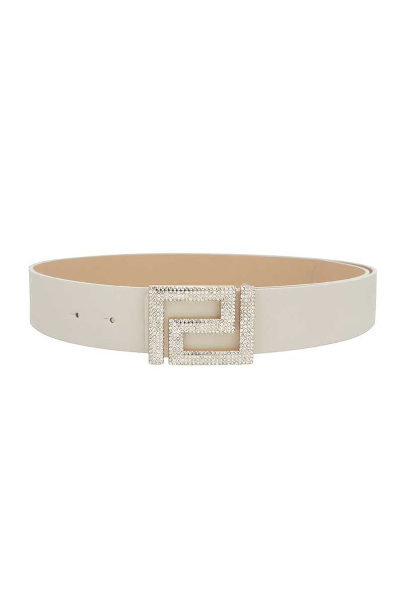 Rhinestone Pave Geo Shape Belt image 3