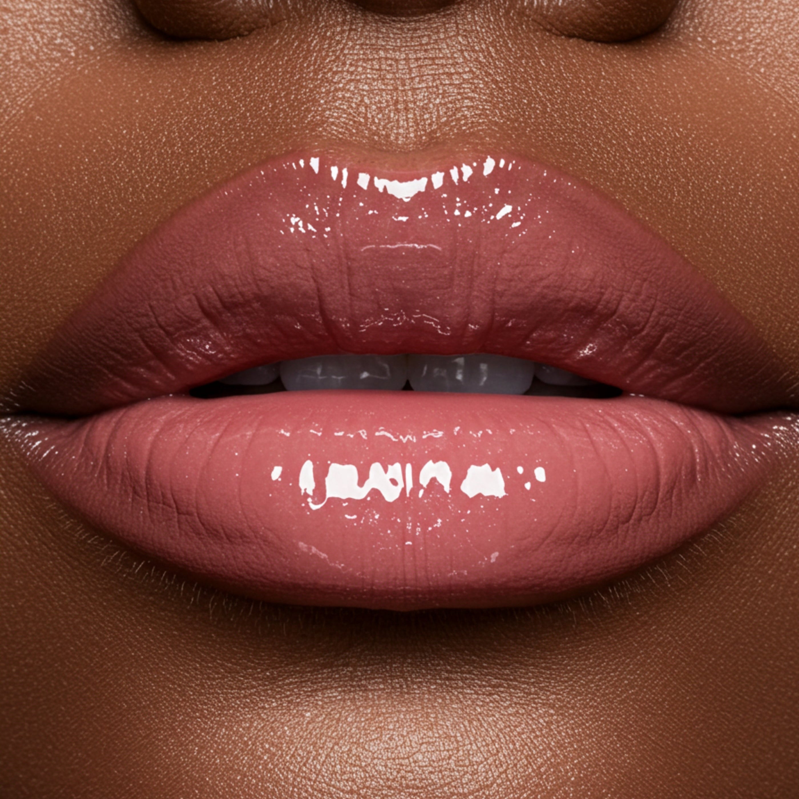 Strike Out Gloss Lip Gloss, Pinkish-Nude - Viva Koutour Cosmetics