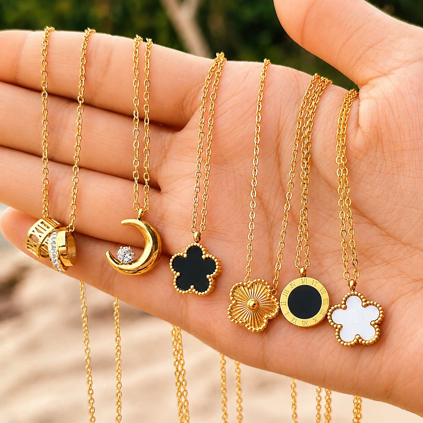 Midnight Bloom Necklace ✨