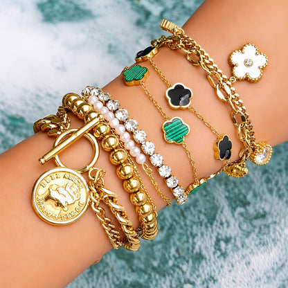 Midnight Bloom Bracelet ✨