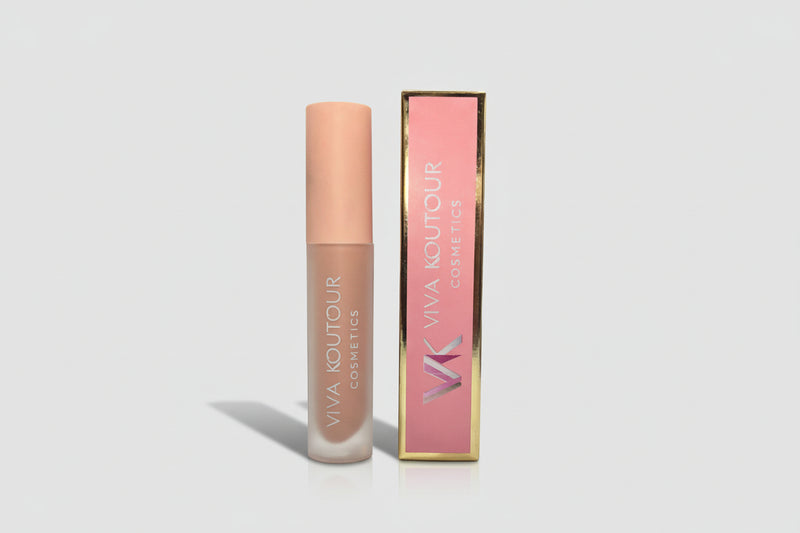 Skintight Nude Lip Gloss – light nude shade with pink undertones by Viva Koutour Cosmetics