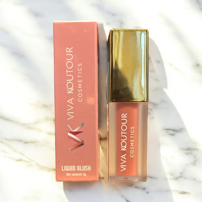 Barely There Glow Liquid Blush #4 - Viva Koutour Cosmetics