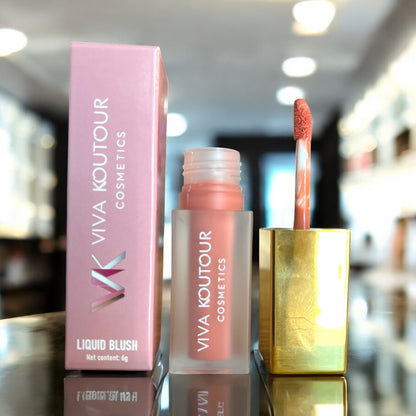 Lush Peach Liquid Blush #3 - Viva Koutour Cosmetics