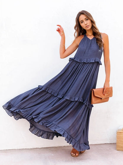 Ruffled Maxi Dress