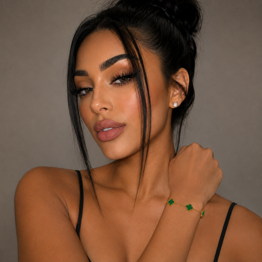 Emerald Bloom Bracelet