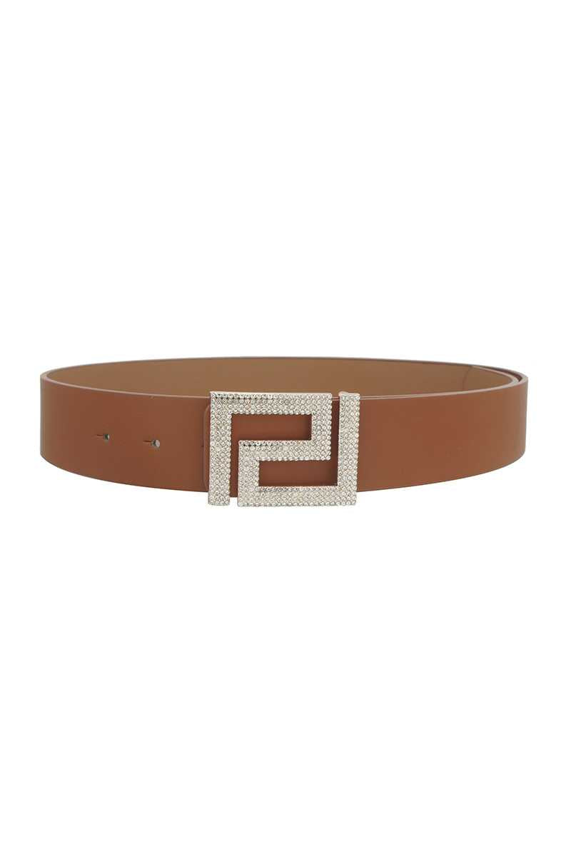 Rhinestone Pave Geo Shape Belt image 2