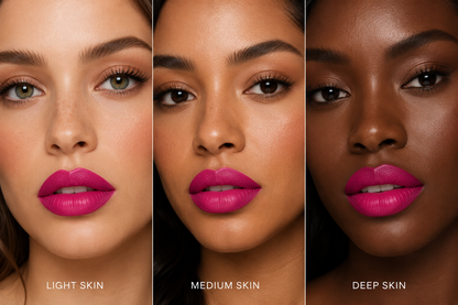 Diva Cream Deep Pink Vegan Lipstick – Creamy, Paraben-Free & Cruelty-Free | 5g